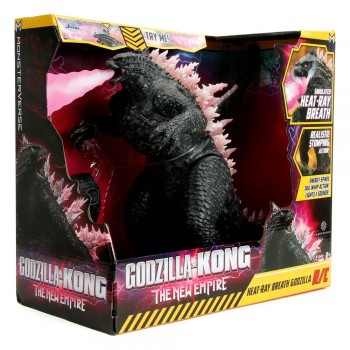 Preview: Godzilla x Kong: The New Empire - Heat-Ray Breath Godzilla Figur / RC: Jada Toys Preview: Godzilla x Kong: The New Empire - Heat-Ray Breath Godzilla Figur / RC: Jada Toys