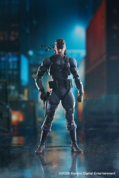 Metal Gear Solid 2: Sons of Liberty - Solid Snake Actionfigur / Figma - MGS2 Ver. Updated Edition: M Metal Gear Solid 2: Sons of Liberty - Solid Snake Actionfigur / Figma - MGS2 Ver. Updated Edition: M