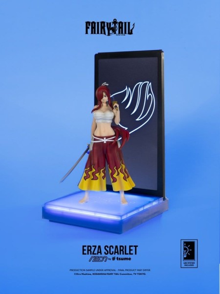 Fairy Tail - Erza Scarlet Figur / Neon: Tsume