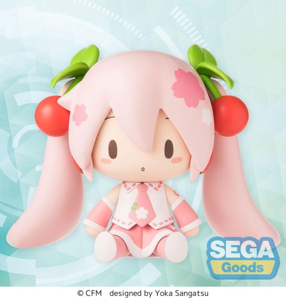 Character Vocal Series 01: - Hatsune Miku Figur / Fuwa Petit Chibi: Sega
