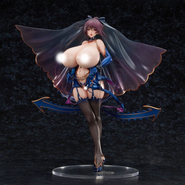 Taimanin Asagi Zero - Mizuki Shiranui Statue / Phantom Bride Version: Pure