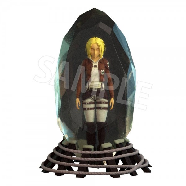 Attack on Titan - Annie Leonhart 3D Crystal Statue [BESCHÄDIGTE VERP.]: Fots Japan