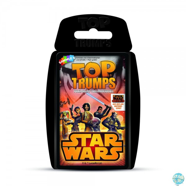 Star Wars Rebels Kartenspiel Top Trumps - Deutsche Version: Winning Moves