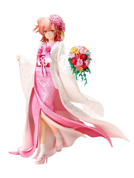 My Teen Romantic Comedy SNAFU Climax - Yui Yuigahama Statue / Shiromuku Version: FuRyu