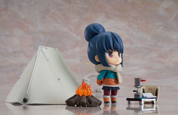 Laid-Back Camp - Rin Shima Nendoroid / Deluxe Version: Max Factory