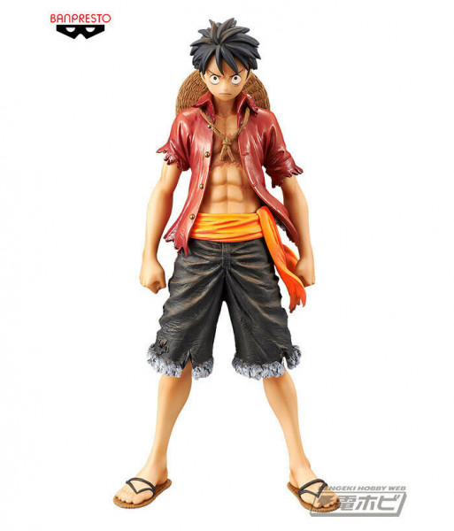 One Piece - Ruffy Figur / Stampede DXF - Grandline Men: Banpresto