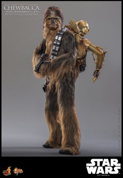 Star Wars - Chewbacca with Disassembled C-3PO Actionfigur / Episode V Movie Masterpiece: Hot Toys Star Wars - Chewbacca with Disassembled C-3PO Actionfigur / Episode V Movie Masterpiece: Hot Toys