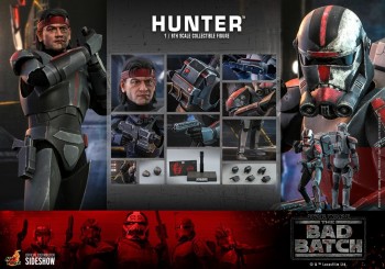 Vorschau: Star Wars: The Bad Batch - Hunter Actionfigur: Hot Toys Vorschau: Star Wars: The Bad Batch - Hunter Actionfigur: Hot Toys