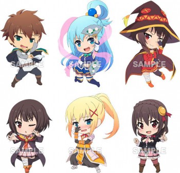 KonoSuba Crimson Legend - Schlüsselanhänger Nendoroid Plus 6er-Pack: Good Smile Company KonoSuba Crimson Legend - Schlüsselanhänger Nendoroid Plus 6er-Pack: Good Smile Company