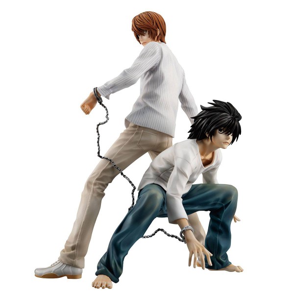 Death Note - Yagami Light & L Statue / G.E.M. Series: MegaHouse