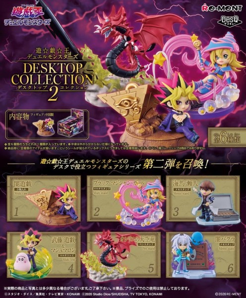 Yu-Gi-Oh! - Desktop Collection 2 Minifiguren: Re-Ment