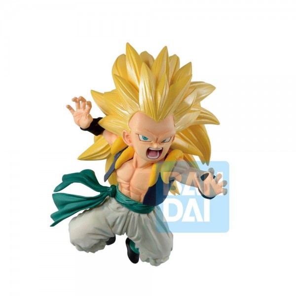 Dragon Ball Super - SSJ3 Gotenks Figur / Ichibansho - Rising Fighters: Bandai