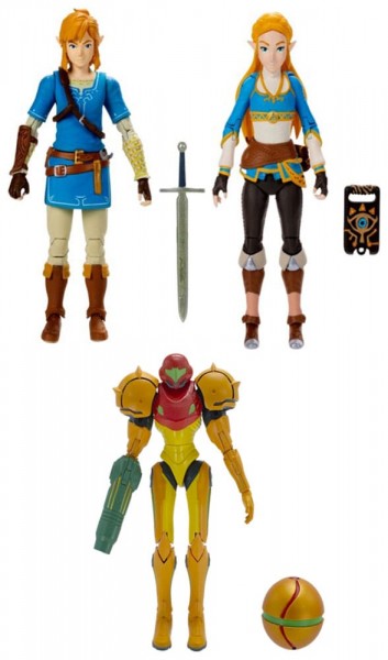 World of Nintendo - Actionfiguren Franchise Mix / Sortiment (4): Jakks Pacific