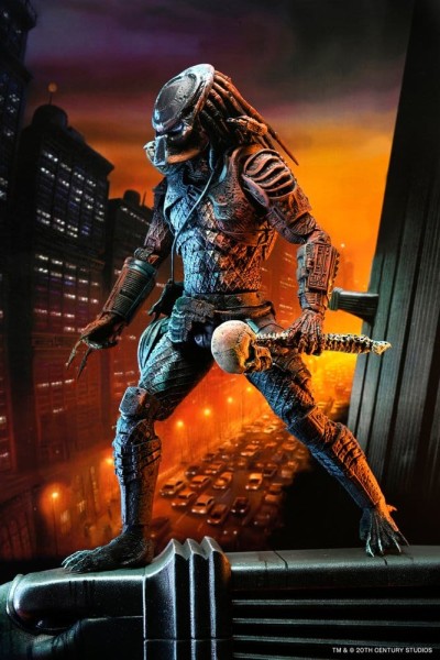 Predator 2 - Actionfigur City Hunter Poster Series: NECA