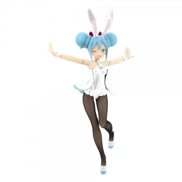 Vocaloid - Hatsune Miku Figur / BiCute Bunnies - White Rabbit Version 2: Furyu
