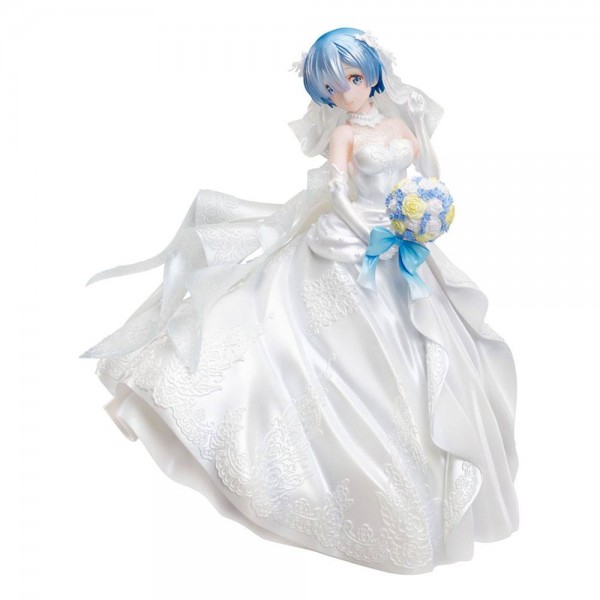 Re:ZERO -Starting Life in Another World - Rem Statue / Wedding Dress Version: Furyu
