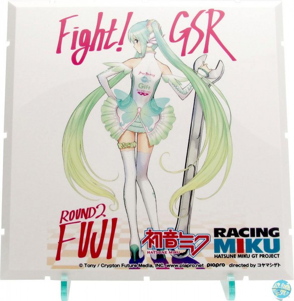 Dioramansion 150 - Racing Miku 2017 Rd. 2 Fuji / Zubehör-Set: PLM