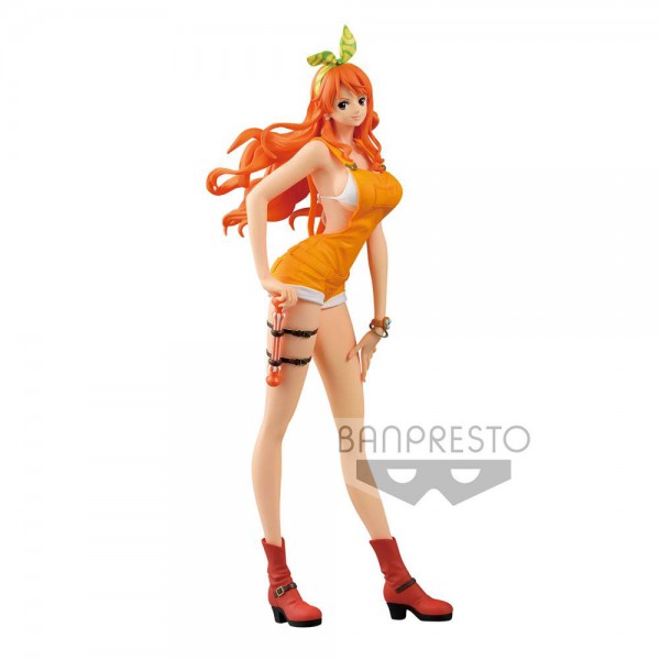 One Piece Stampede - Nami Figur / Glitter & Glamours - Version A: Banpresto