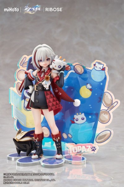 Honkai: Star Rail - Topaz & Numby Statue / Rise Up - Chibineko Series: Ribose