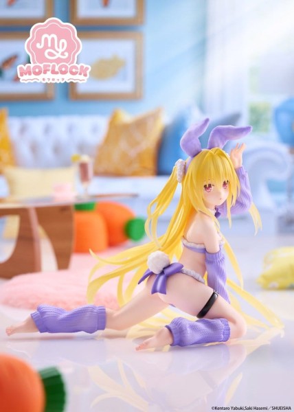 To Love-Ru Darkness - Golden Darkness Figur / MOFLOCK - Fluffy Bunny Ver.: Taito Prize