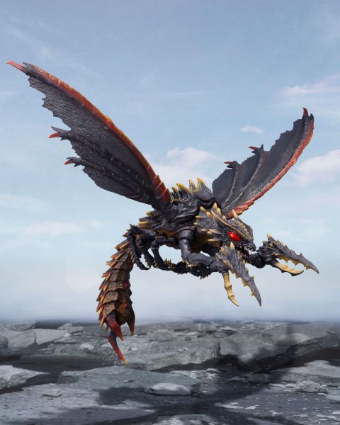 Godzilla - Megaguirus Actionfigur / S.H. Monster Evolution Set: Tamashii Nation