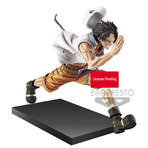 One Piece - Portgas D. Ace Figur / Magazine - A Piece Of Dream Vol. 1: Banpresto