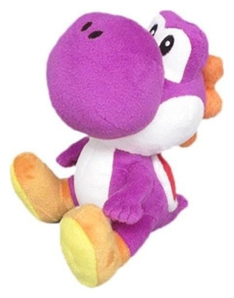 Super Mario - Yoshi Lila Plüschfigur: Sanei