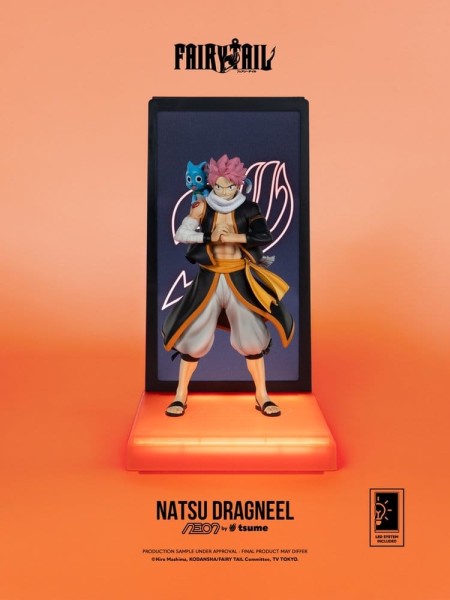 Fairy Tail - Natsu Dragneel Figur / Neon: Tsume