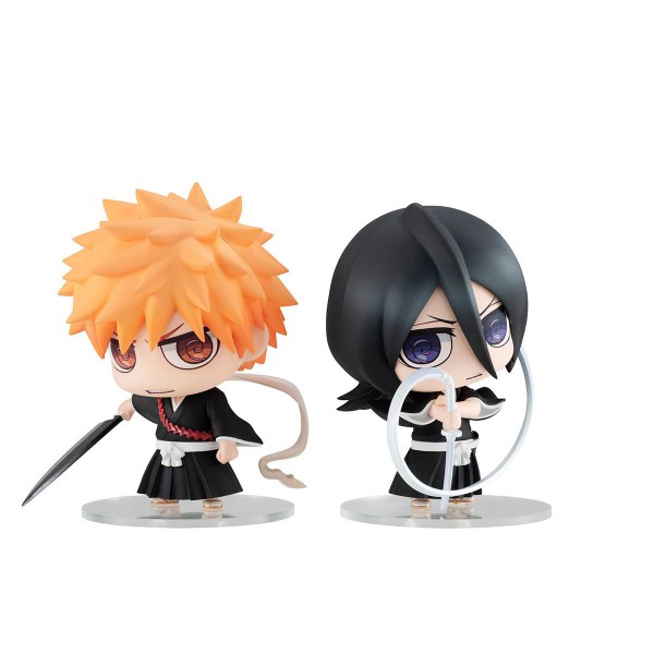 Bleach - Ichigo & Rukia Minifiguren 2er-Set / Chimimega Buddy Series: MegaHouse