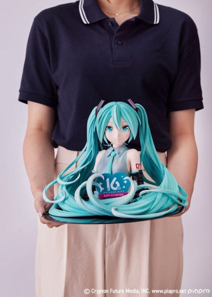 Hatsune Miku - Hatsune Miku Büste 16th Anniversary: Furyu