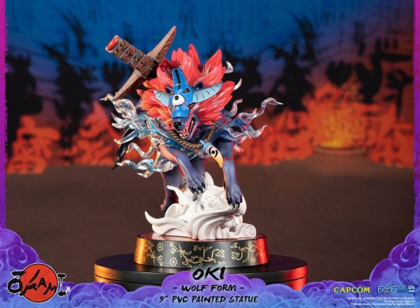 Okami - Oki Statue: First 4 Figures