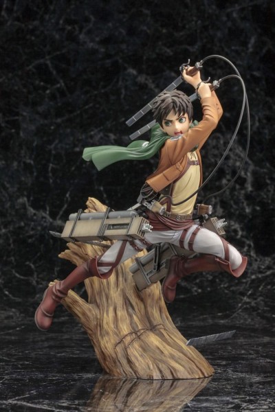 Attack on Titan ARTFXJ - Statue Eren Yeager Renewal Package Ver.: Kotobukiya