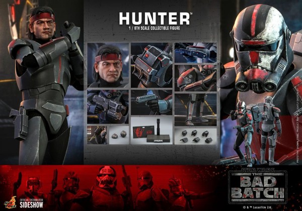 Star Wars: The Bad Batch - Hunter Actionfigur: Hot Toys