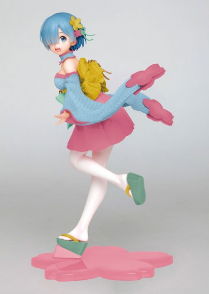 Re:Zero Starting Life in Another World - Rem Figur / Precious Figure - Sakura Ver. Renewal: Taito