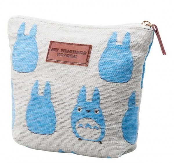 Mein Nachbar Totoro - Geldbörse / Kosmetiktasche Totoro Silhouette Blue: Marushin