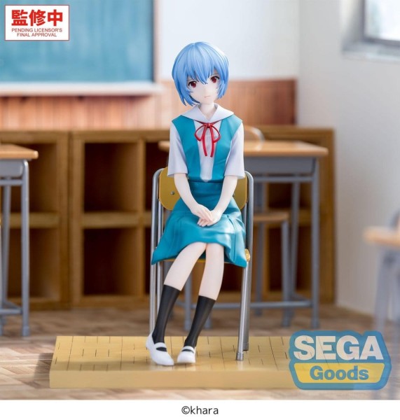 Evangelion - Rei Ayanami Figur / New Theatrical Edition XStellar - Uniform Ver.: Sega
