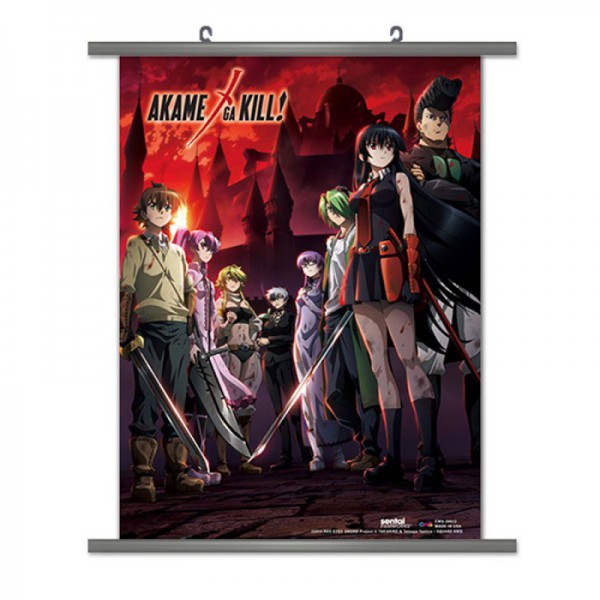 Akame ga Kill - Wallscroll / Motiv Night Raid: CWD