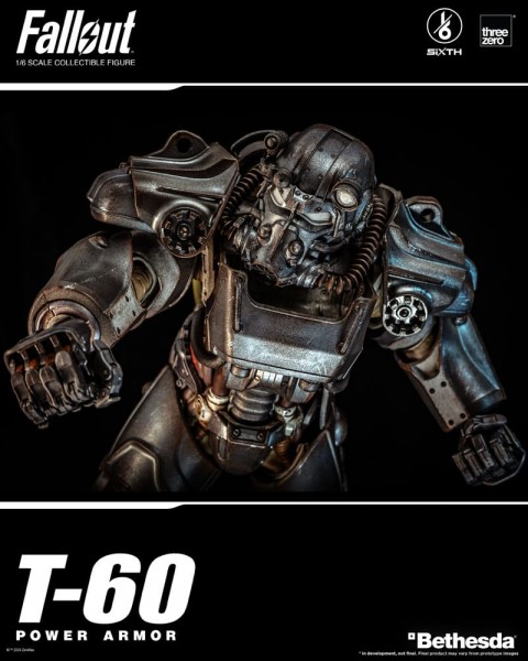 Fallout - T-60 Power Armor Actionfigur / FigZero: Threezero
