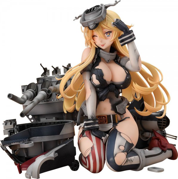 Kantai Collection - Iowa Statue / Half-Damaged Heavy Armament Version: Max Factory