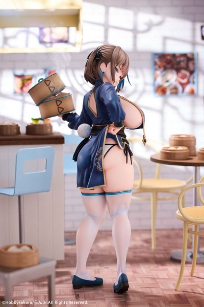 Original Illustration - Manjuu Musume Tsumugu Statue / illustration by Ranfu DX Ver.: Hobby Sakura