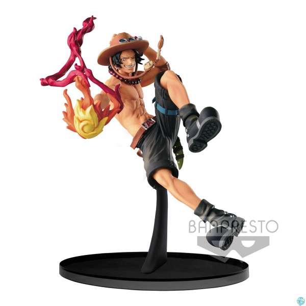 One Piece - Portgas D. Ace Figur - Scultures Big Zoukeio 6: Banpresto