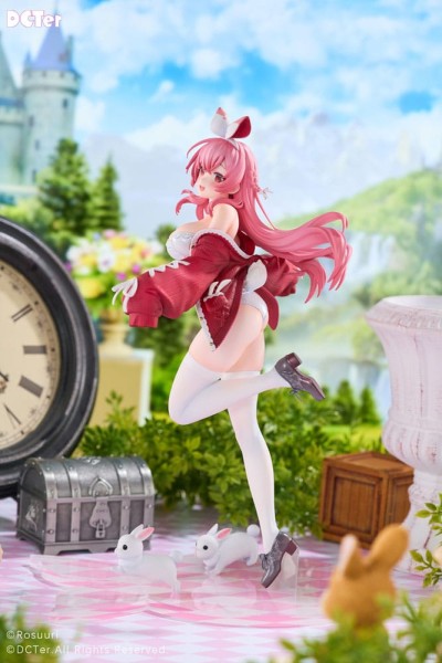Rosuuri Original Character - White Rabbit Rosu Statue / Swimsuit Ver.: DCTer