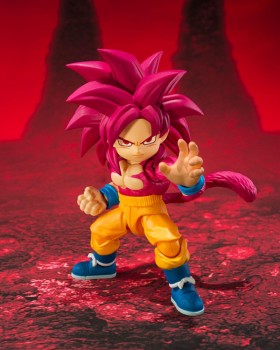 Dragon Ball - Son Goku (mini) Super Saiyan Level 4 Actionfigur / S.H. Figuarts: Bandai Tamashii Nati Dragon Ball - Son Goku (mini) Super Saiyan Level 4 Actionfigur / S.H. Figuarts: Bandai Tamashii Nati