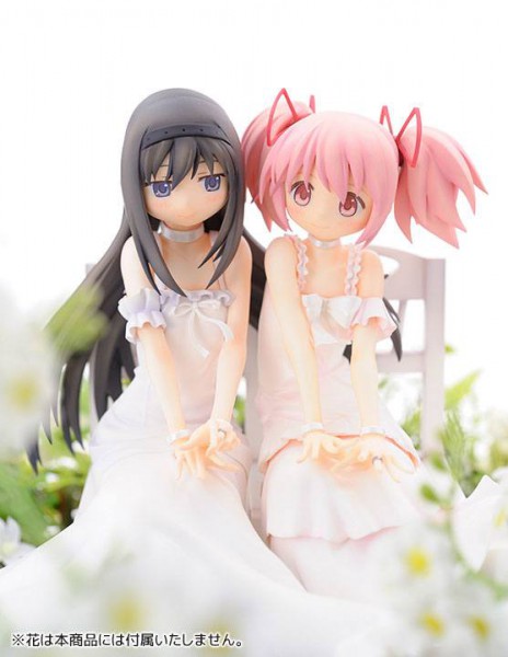 Puella Magi Madoka Magica The Movie - Homura Akemi & Madoka Kaname Statueg: Amakuni