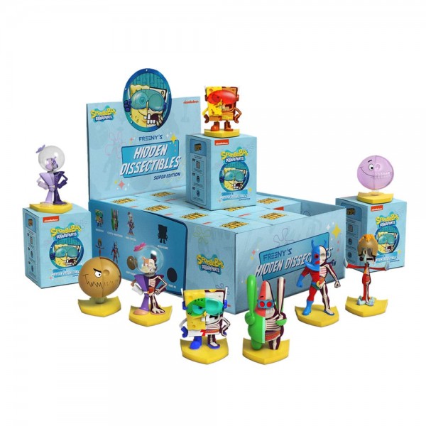 Spongebob Schwammkopf - Blind Box Hidden Dissectibles Series 04 (Super ed.) Display: Mighty Jaxx