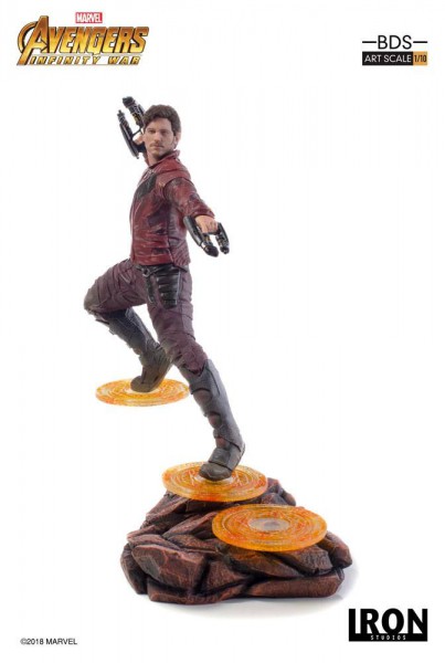 Avengers Infinity War - Star-Lord Statue / BDS Art Scale: Iron Studios