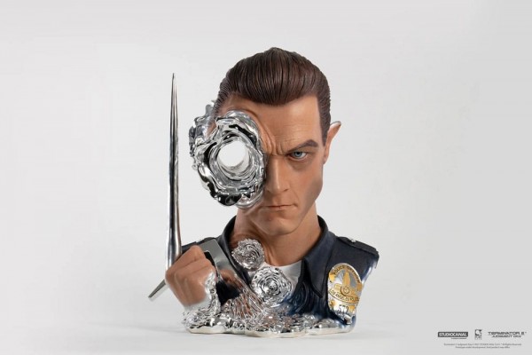 Terminator - T-1000 Art Mask Replika / Painted Deluxe Version: Pure Arts