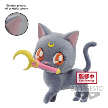 Sailor Moon Eternal: Der Film - Luna Minifigur / Fluffy Puffy - Pretty Guardian Ver. A: Banpresto Sailor Moon Eternal: Der Film - Luna Minifigur / Fluffy Puffy - Pretty Guardian Ver. A: Banpresto