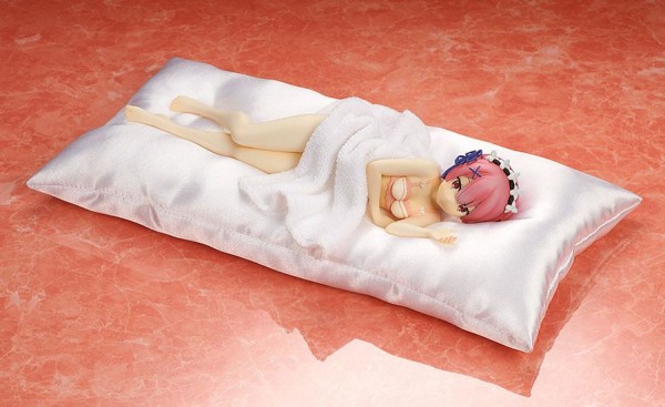 Re:Zero Starting Life in Another World - Ram Statue / Sleep Sharing - Pink Lingerie: Kadokawa