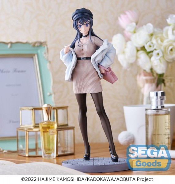 Rascal Does Not Dream of a Bunny Girl Senpai - Mai Sakurajima Statue / Casual Clothes Ver. - Luminas